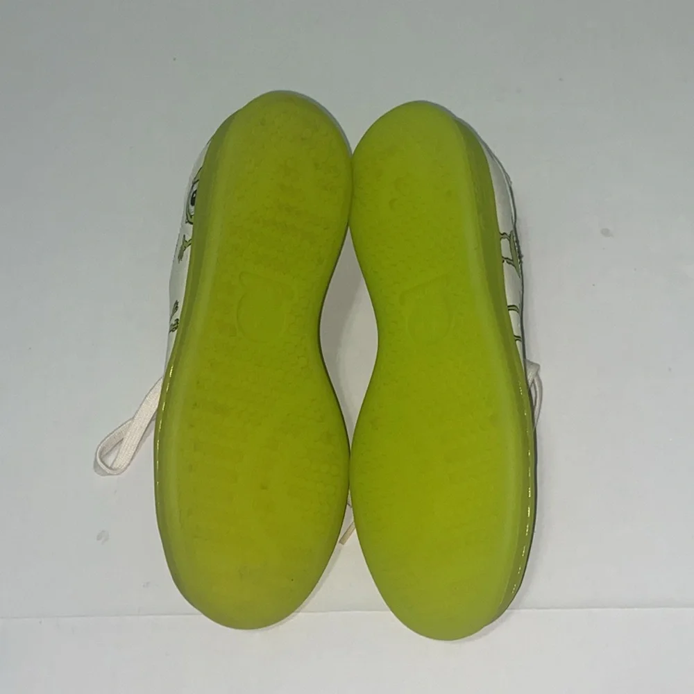 Adidas Stan Smith White and Green Monsters Inc. Men’s Size 5.5